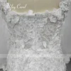 Ashley Carol Mermaid Wedding Dress 2023 Beading Crystal Appliques Spaghetti Straps Backless Long Train Wedding Gown Real photos 5