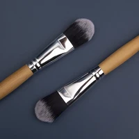 Woman Cosmetic Tool Bamboo Handle Facial Mask Brush Beauty Makeup Brush Cosmetic Tool Sets for Women Home Salon 5