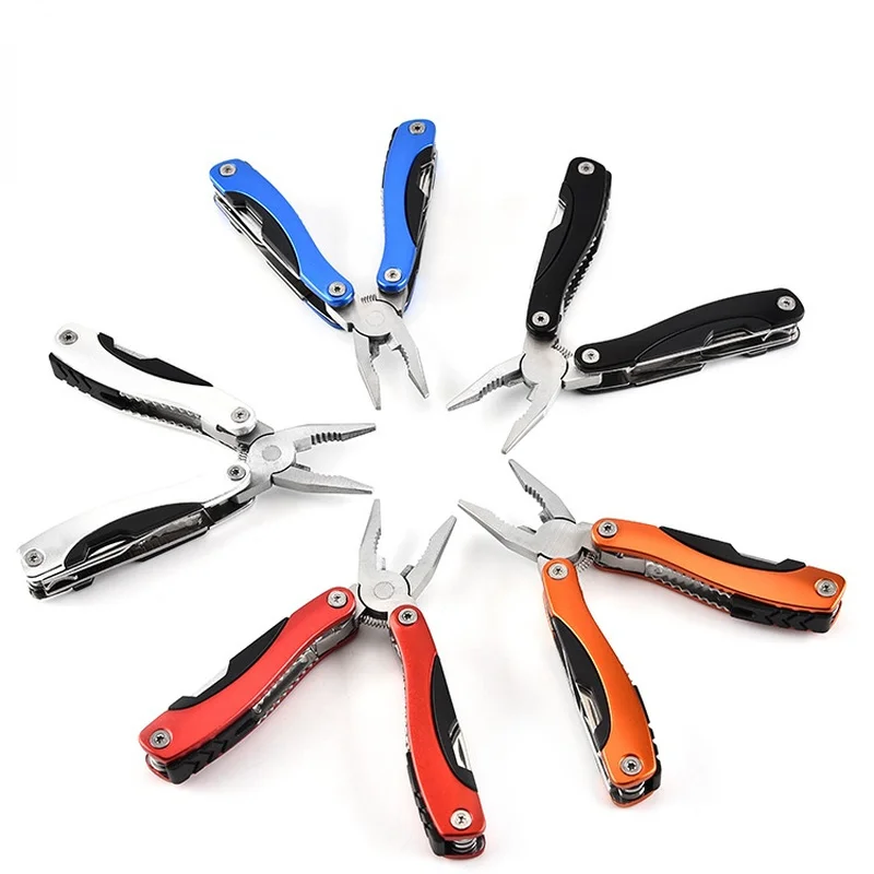 

Multi-purpose tool pliers combination Multi-purpose tool outdoor portable pointed-nose pliers Folding pliers EDC multi tool