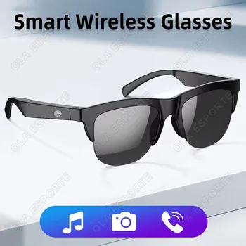 Occhiali Smart di Tendenza 2026: Chiamate Bluetooth Wireless, Impermeabili IP4, Occhiali da Sole Sportivi per Esterni con Controllo Musica e Alta Qualità del Suono per Uomo