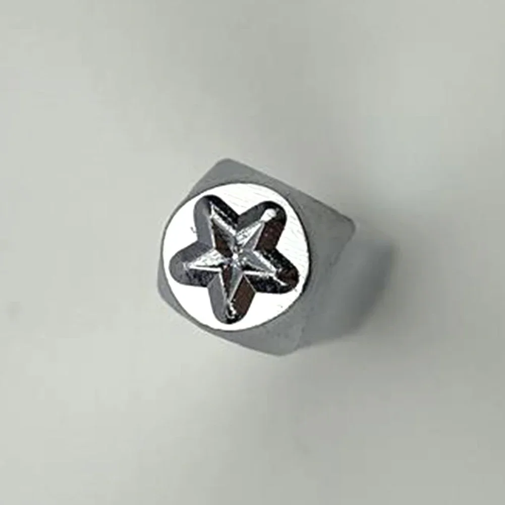 6mm Star Punch DIY Leather Stamp Punch Set Star Shape Pentagram Seal Carving Stamping Tool Carbon Steel Metal Stamp metal stamping tool