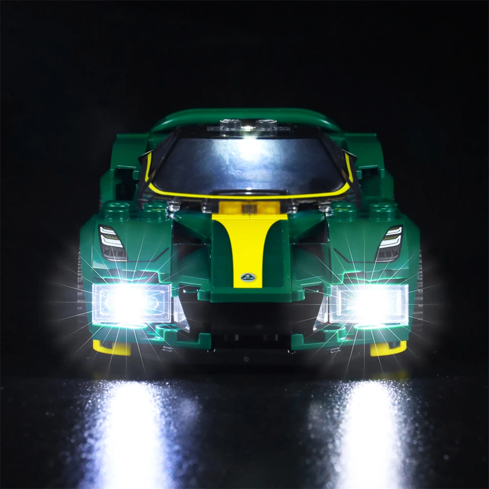 

Vonado LED Lighting Set for 76907 Lotus Evija Speed Racing Collectible Bricks Light Kit, Not Included Building Model