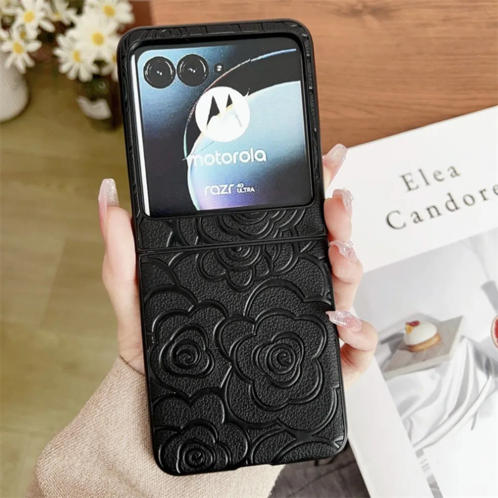 Flower Leather Shockproof Phone Case - Ultra Protective Cover