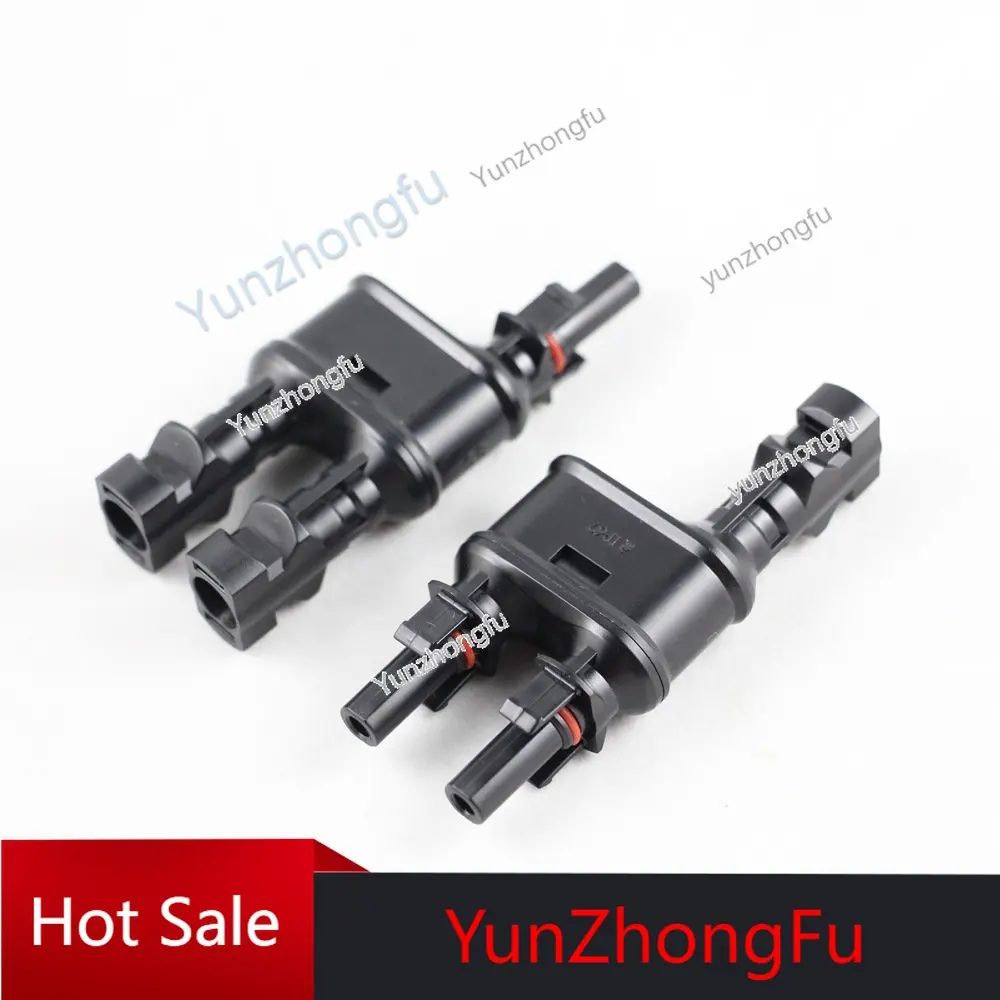 

Фотогальванический соединитель 2-в-1, тройник, соединитель солнечной панели, водонепроницаемый адаптер