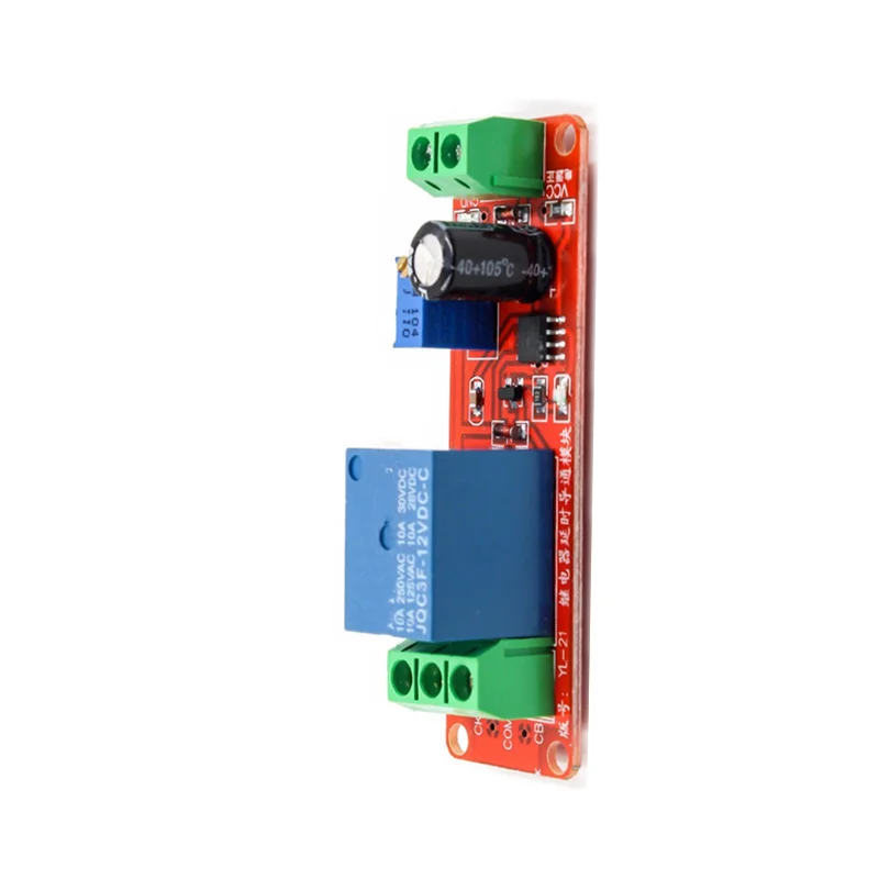 NE555 Timer Switch Adjustable Module Time delay relay Module DC 12V Delay relay shield 0~10S 1PCS power relay