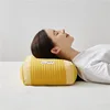 New Stone Washed Buckwheat Double-Piece Neck Pillow Buckwheat Improve Sleeping Nap Small High Pillow 3