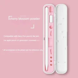 Stylus Pen Holder Protective Case for Apple Pencil - Premium Box for 1st & 2nd Generation (Pink)