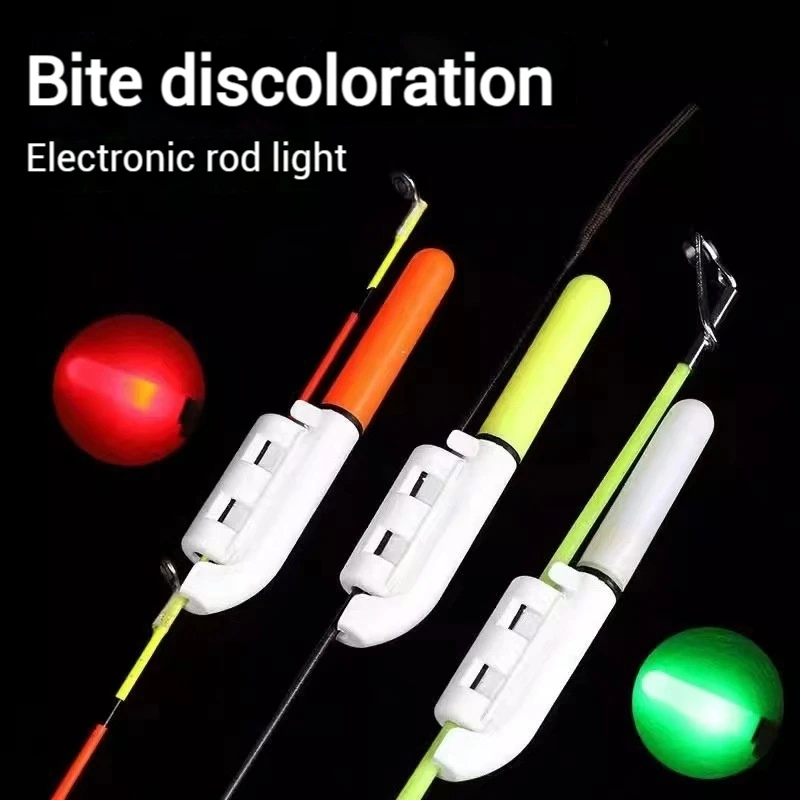 10 Détecteurs De Touche Pour Canne à Pêche Avec LED – Alerte Lumineuse Et Sonore Pour Pêche De Nuit
