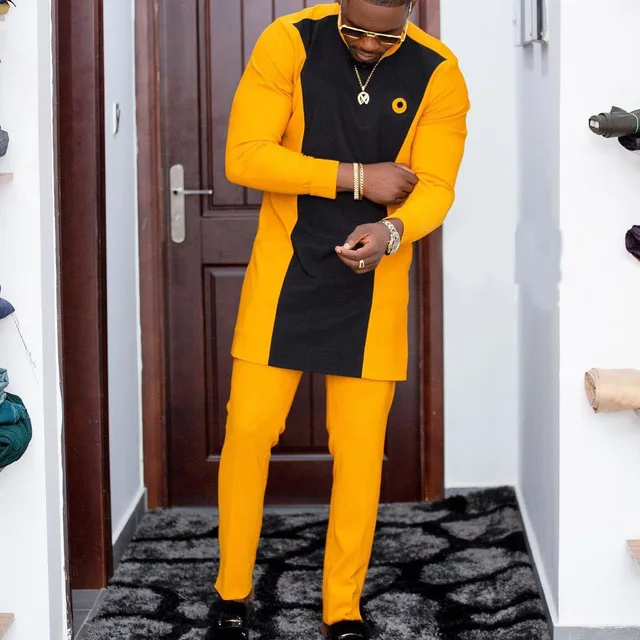 Segun Long Sleeve Dashiki Outfit