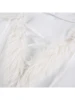 Women Hooded Christmas Dress Solid Color Plush Hem Splicing Long Sleeve Bodycon Pencil Dress Autumn Winter Xmas Clothes 4
