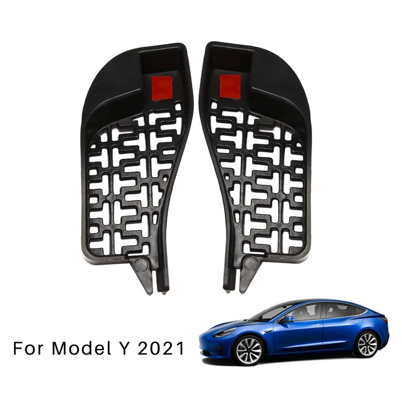 

2 шт., декоративная крышка для переднего БАГАЖНИКА АВТОМОБИЛЯ Tesla Model Y 2021