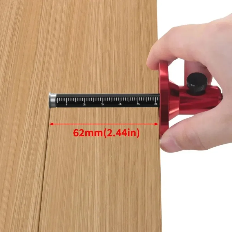 Dual Scale Woodworking Scriber - Inch/MM Precision Marker for Parallel Lines & Mortise Layout, All-in-One Layout Tool