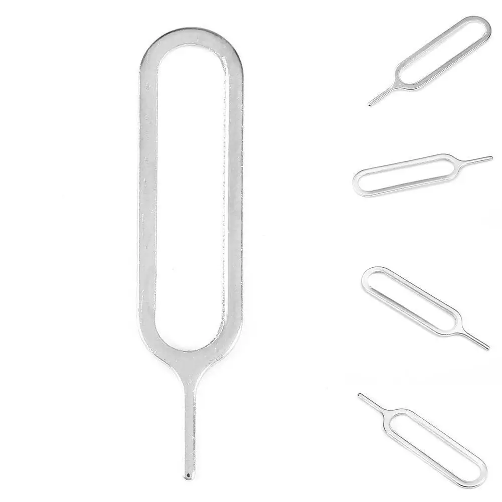 10pcs Sim Card Eject Pin Key Tool Needle SIM Card Tray Holder For iPhone7 6 5 Xiaomi3 Samsung sim card removal tool