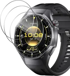 3 - Pack Soft Hydrogel Clear Protective Films for Smartwatch - Full Screen Coverage Guard Protector (Hydrogel film)
