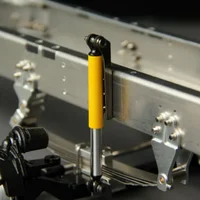 Simulated Suspension Shock Absorber For 1/14 Tamiya RC Truck Scania Actros MAN for Benz Tamiya LESU Tractor Upgrade Parts 1
