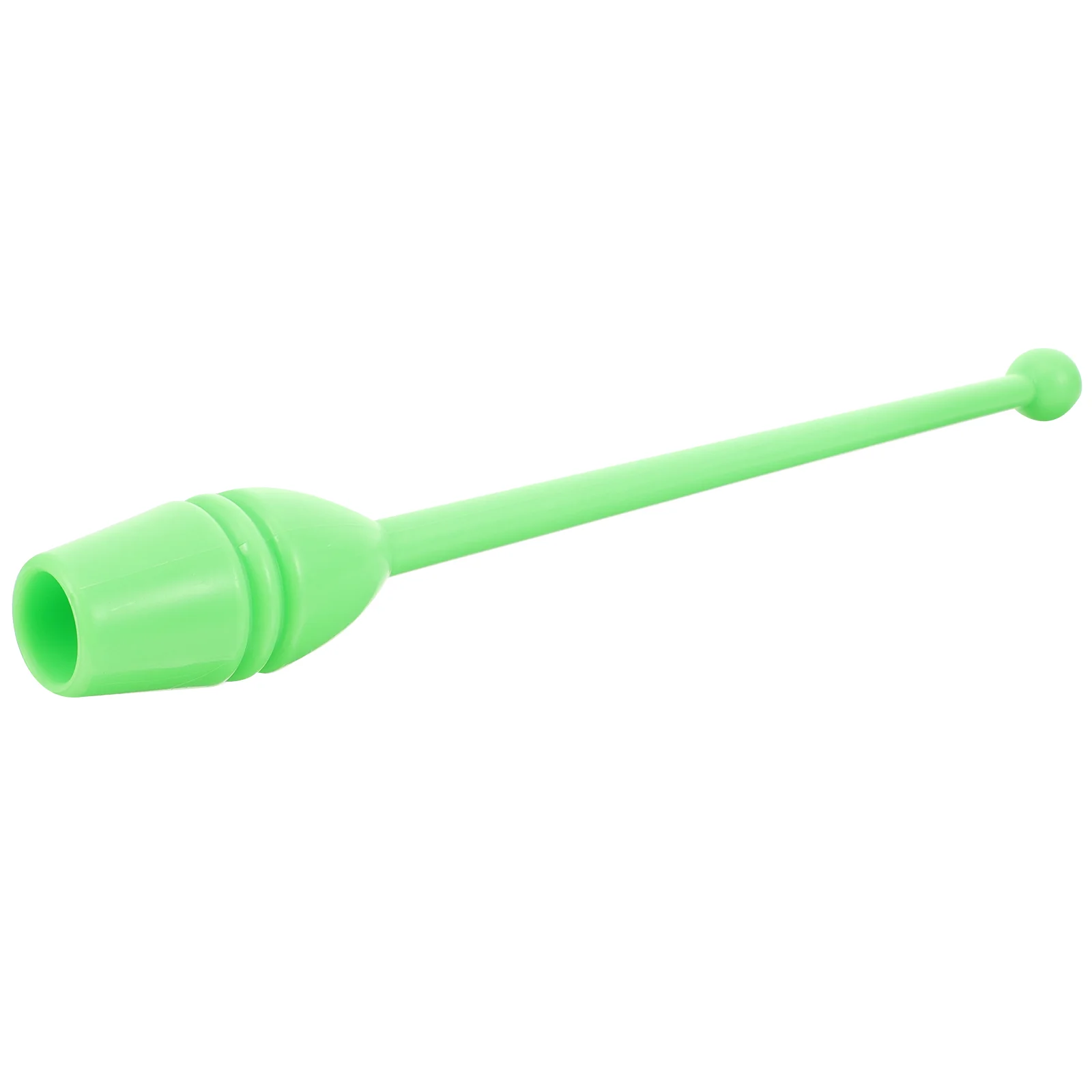 Rhythmic Gymnastics Baseball Bat Stick Children's Adult Equipment (Green-34cm) Dance Calisthenics Bars