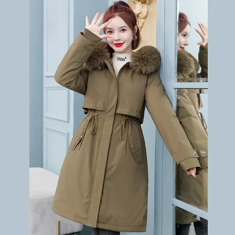 Рисунок 5 - Новинка 2023, женское пуховое пальто из хлопка