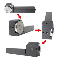 Outil de polissage à rouleaux pour surfaces miroir, toupie de finition, outil de polissage externe pour tournage, outils de polissage par extrusion métallique 4