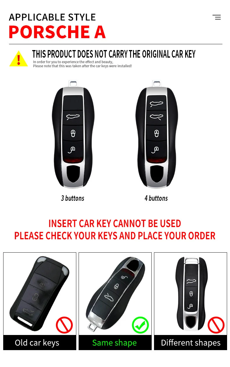 Portachiavi per Auto per Porsche Macan Cayenne 958 911 997 Lepin 996 Panamera 944 924 987 987 gt3 Cayman 987 portachiavi con supporto automatico 7 Portachiavi per Auto per Porsche Macan Cayenne 958 911 997 Lepin 996 Panamera 944 924 987 987 gt3 Cayman 987 portachiavi con supporto automatico - S1016bb5cceca49c2ba605a271e573de1A