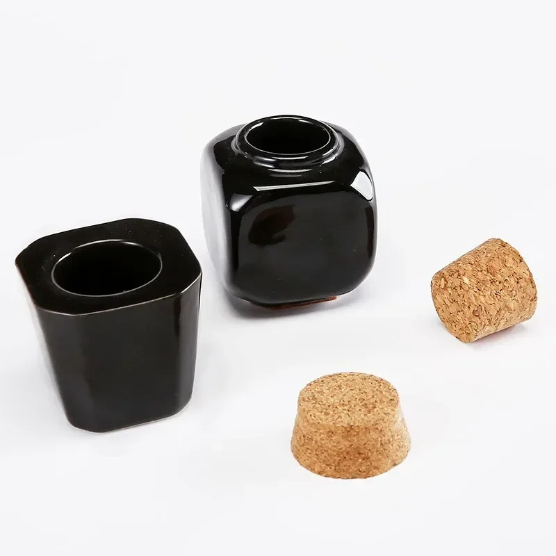 Nail Acrylic Liquid Nail Powder Acrylic Nail Powder Nail Kit Manicure Tools Nail Tools Ceramics Nail Cup Brush Dappen Bowl Holder Container 1Pcs