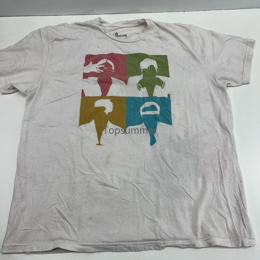 

Barking Irons Kings Of Leon White Graphic T-Shirt Size 2Xl