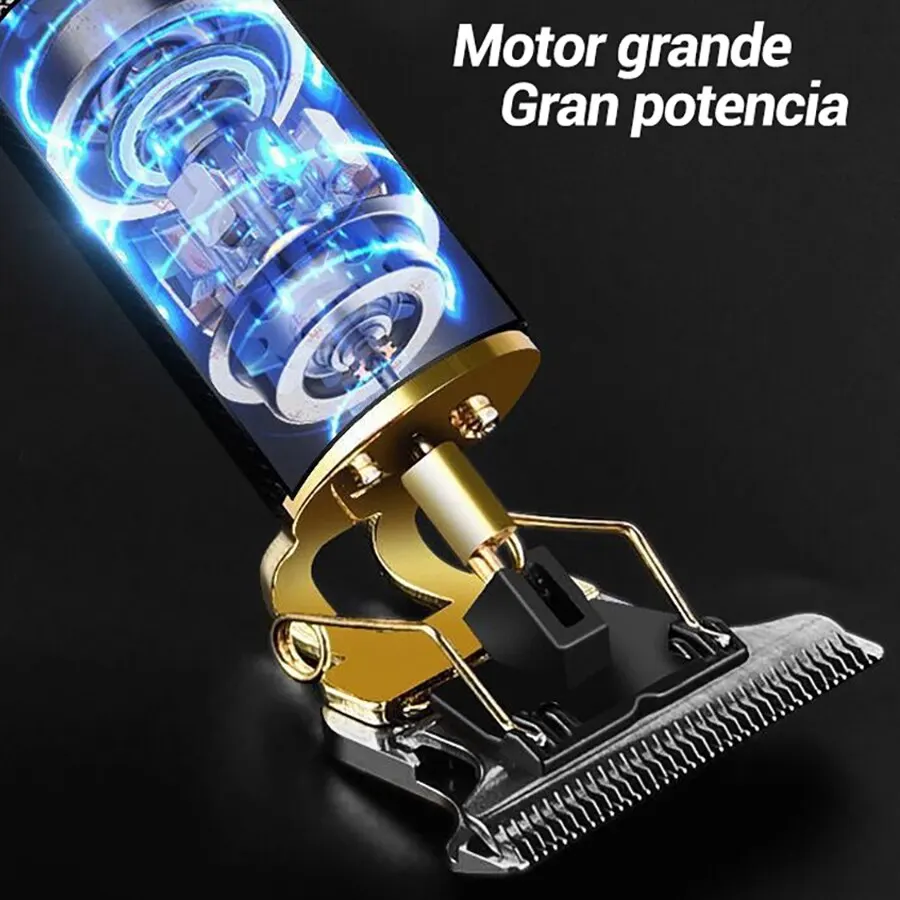 T9 Hair Clipper Electric Magic Fader Professional Engraving Clippers Electric Razor With LED Digital Display