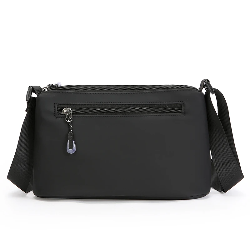 Crossbody bag, unisex, suitable for daily commuting, cell phone bag, horizontal style messenger bag