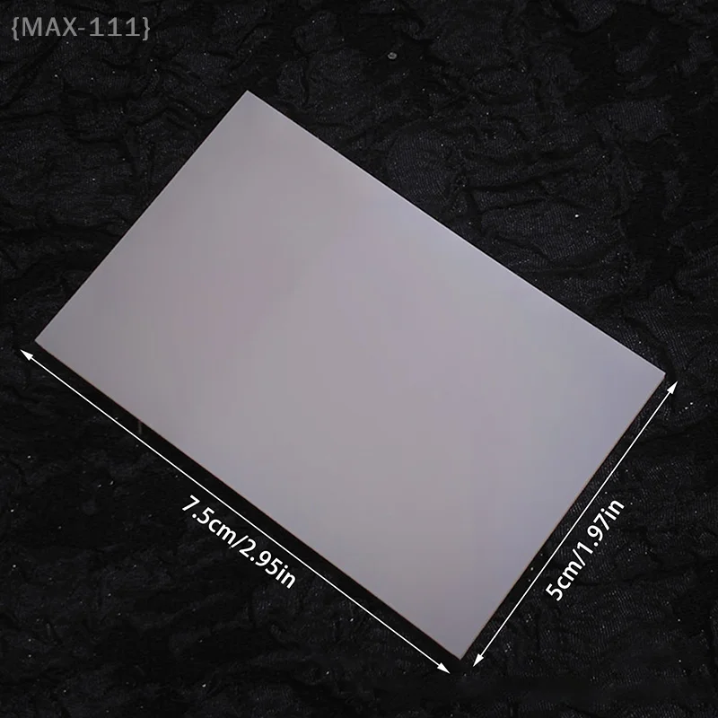 【F2-MAX111】50개 7.5x5cm 일회용 네일 토닝 팔레트 - 네일 폴리쉬 컬러 믹싱용 찢을 수 있는 접착제 종이 트레이 방수 디스펜서