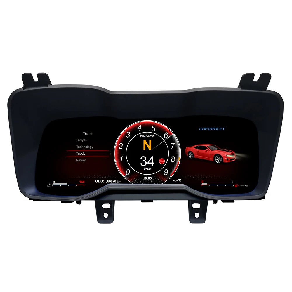 Drimatt 12.3 inch Digital Instrument Cluster Dash Panels FOR Chevrolet Camaro 2011-2015