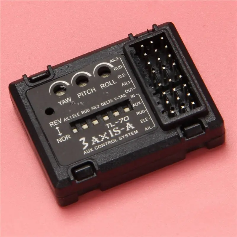 AEE9-3X 3축 비행 컨트롤러 안정기 시스템 자이로 고정 날개 FPV 비행기 항공기 글라이더 고정 날개 밸런서