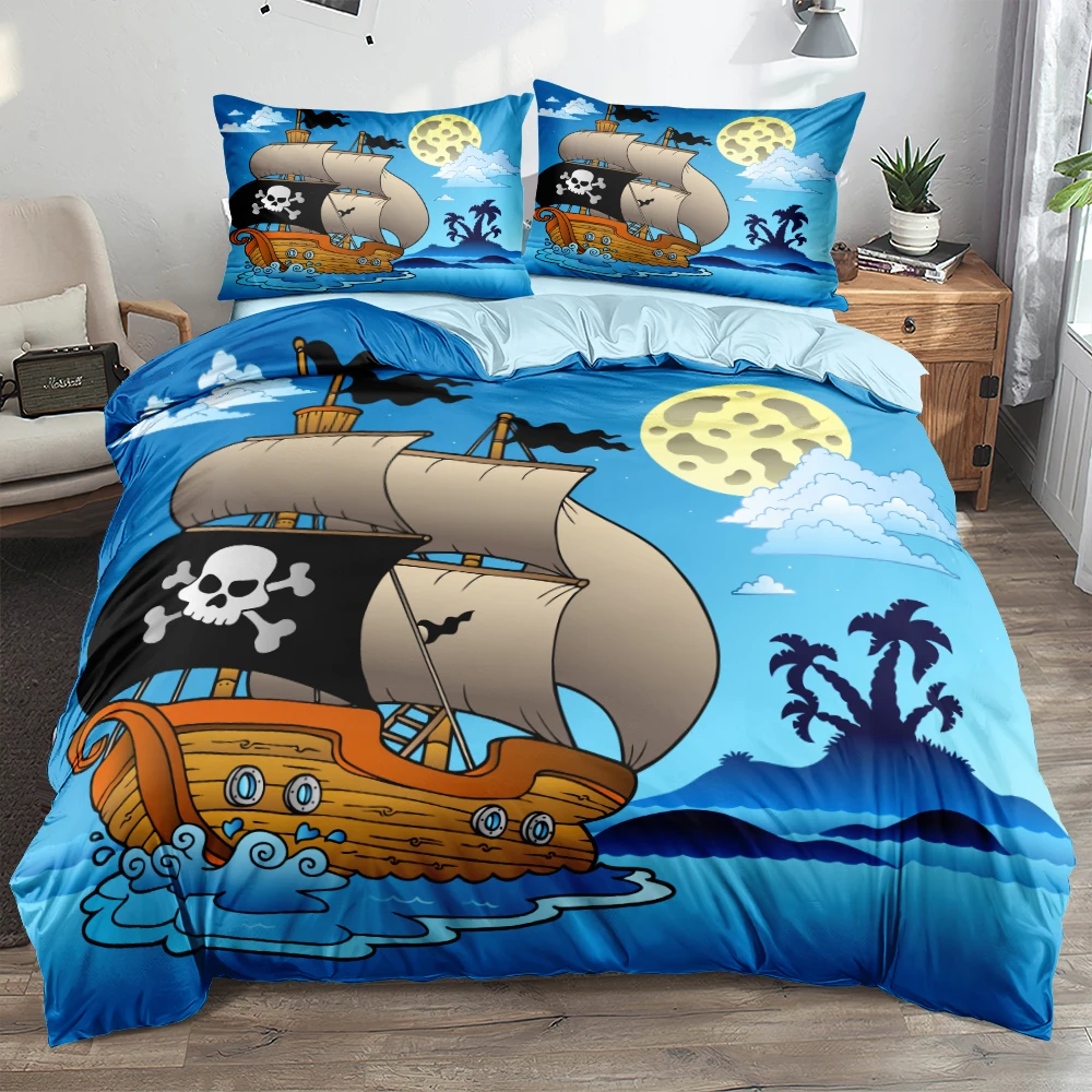 Bed Linen Blue Comforter Bedding Sets 