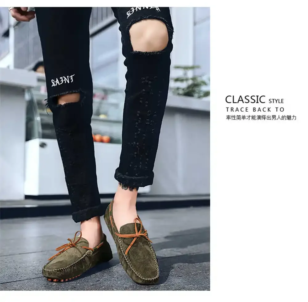 Mocassin Men's Shoes Casual Sneakers Outdoor Comfortable Flats