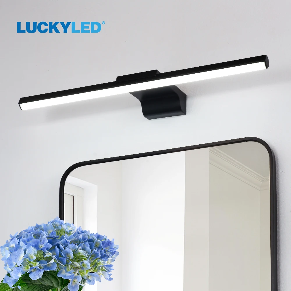 LUCKYLED Led Bathroom Light Mirror Wall Lamp 8W 12W AC85-265V Wall Mount Light Fixture Modern Lamps for Living Room Bedroom
