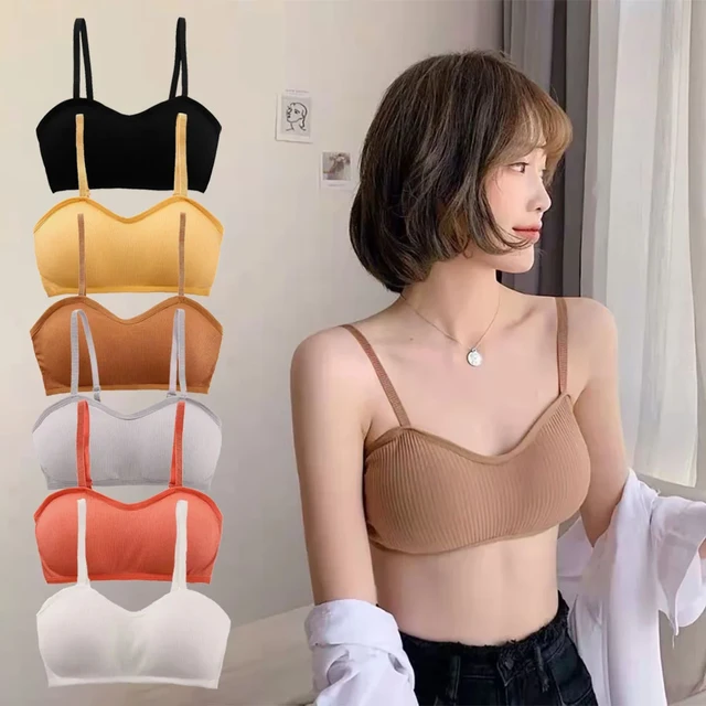Women Sexy Invisible Lingerie Padded Bralette Wrap Top Bra Bustier Female  Underwear 2024 New Bra Top Summer Wear Outside - AliExpress