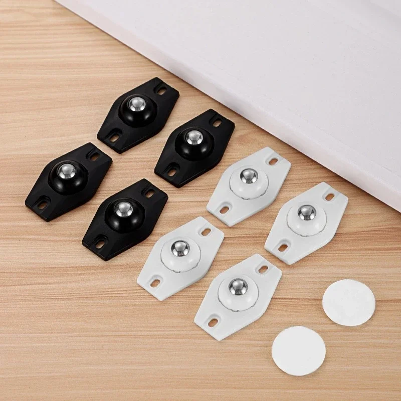

Self Adhesive Caster Wheels Caster Wheel 360 Degree Rotation Paste Swivel Wheels Sticky Pulley Paste Moving Roller