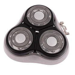 Premium Dual - Layer Steel Blade Shaver Head Replacement (Sliver)