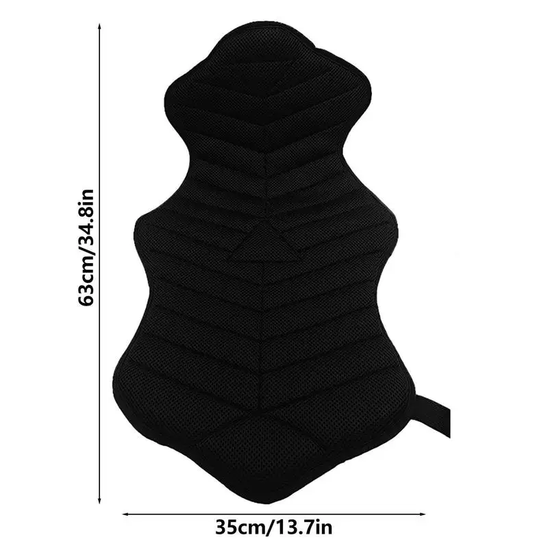 Motorcycle Seat Cushion Sunscreen Motorcycle Double Seat Cushion Riding Waterproof Breathable Air Seat Pad Motorcycle Accessory