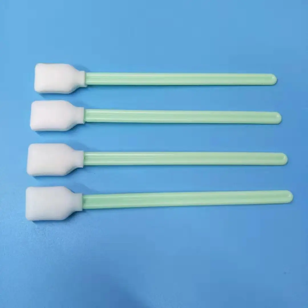 50pcs ESD 폼 면봉(먼지 없는 큰 헤드 포함) 프린터 헤드 카메라 광학 전자..