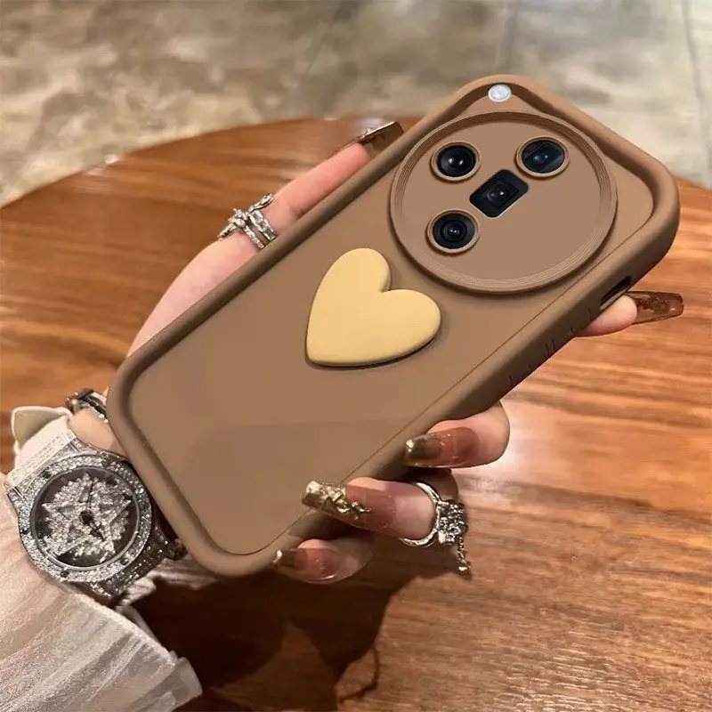 Love Heart Shockproof Bumper Cover