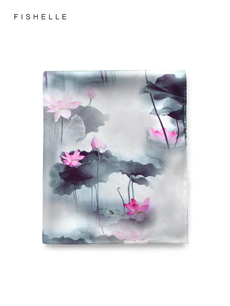New Chinese Style Large Shawl - Floating Light and Dream 浮光鳍梦