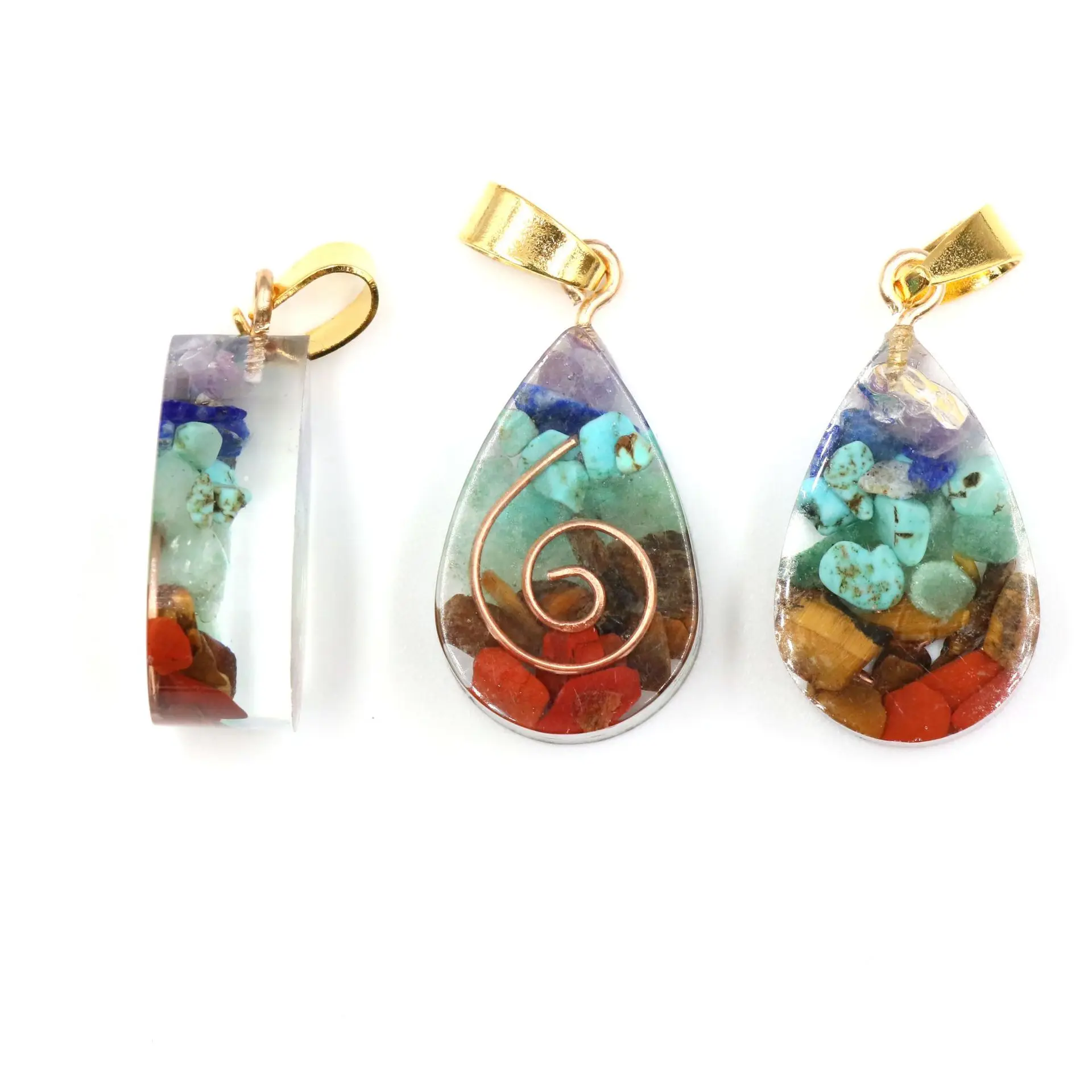 Set Collana E Bracciale Chakra In Cristalli - Pietre Naturali Per Meditazione E Guarigione Energetica - Regalo Spirituale - Foto 3