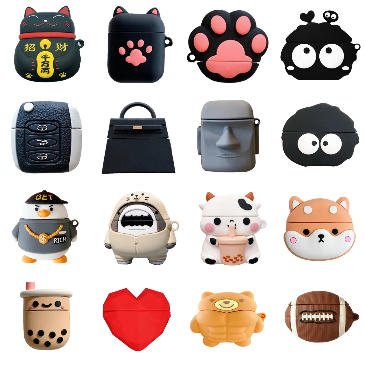 Airpods 2nd Generation Cute Cases For Airpods Handbag Cute Cat