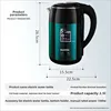 Wanlida Hotel Commercial Stainless Steel Automatic Temperature Water Kettle Smart Electric Water Kettle For Home Use 3