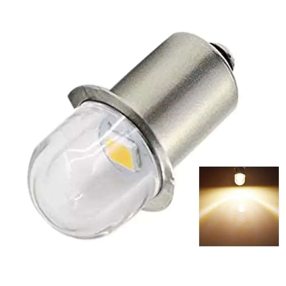 LED Miniature Lamp DC 3V 4.5V 6V 12V 18V 1SMD Pair P13.5S PR2 PR3 Warm White Flashlight Torches Work Light Replacement Bulb led replacement bulb