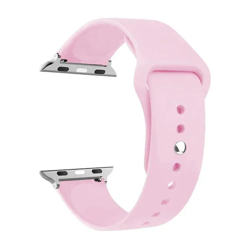Premium Soft Silicone Smartwatch Strap - Universal Fit Bracelet