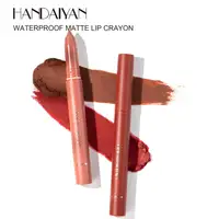 12Colors Velvet Matte Lipstick Waterproof Long Lasting Non-stick Cup Lipstick Pen Lip Liner Pencil Makeup Lip Tint Cosmetics 2