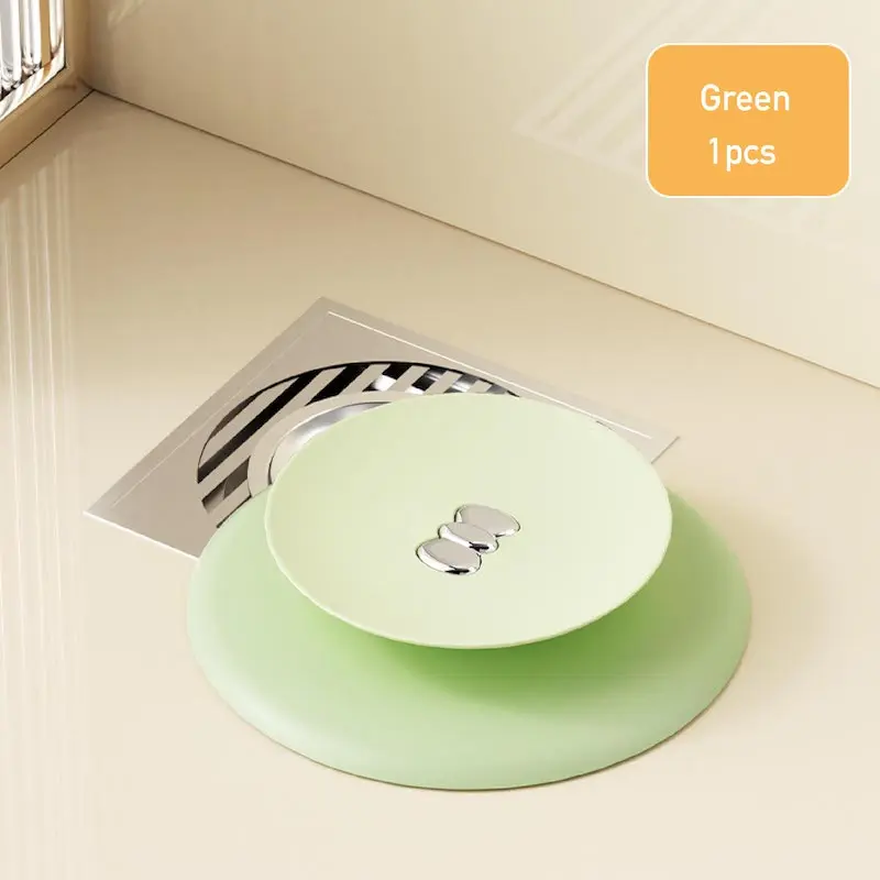 1Pcs Hair Strainer Sink Silicone Bathtub Shower Floor Drain Stopper Kitchen Sewer Deodorizer Plug Bathroom Accessories hair drain catcher hair drain filter floor drain hair catcher drain hair catcher floor drain hair filter