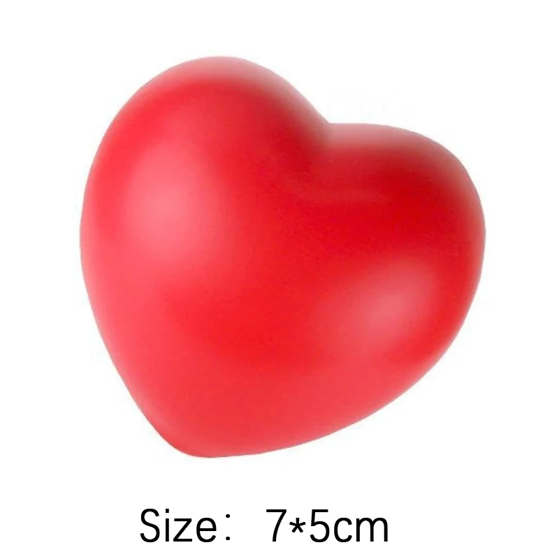 1Pcs Heart7cm