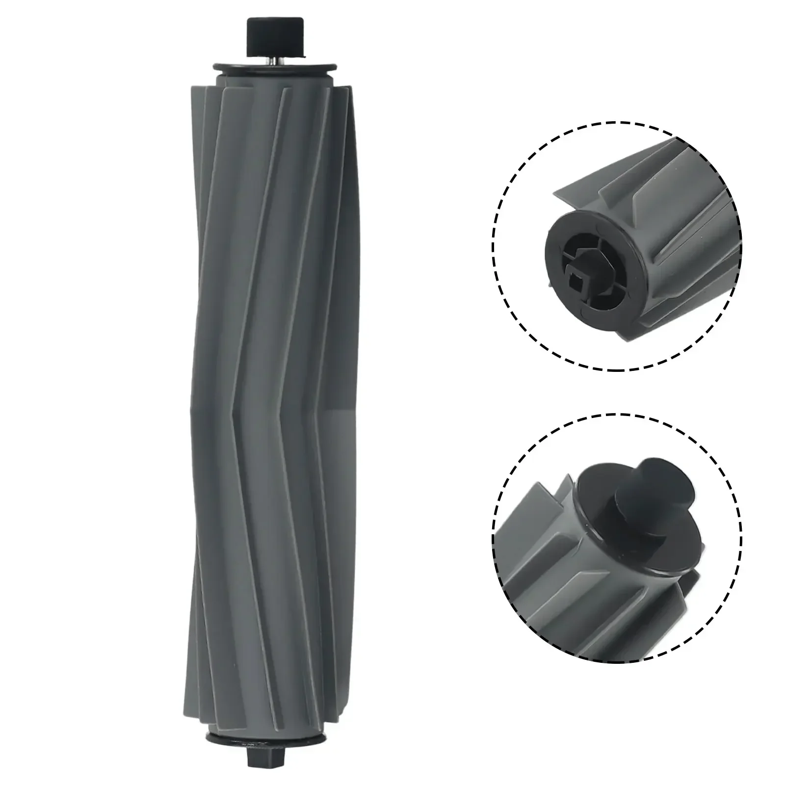 1pc For Conga Rubber Brush For Conga 1790 Vital Robotic Vacuum Cleaner Household Vacuumcleaner Accessories