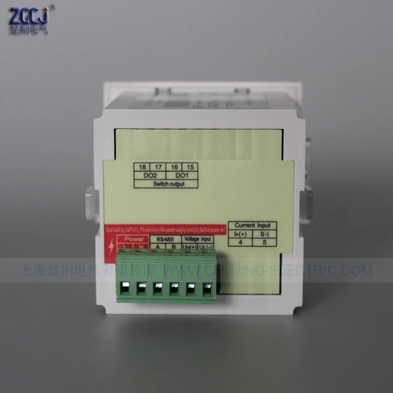 AC 디지털 디스플레이 전압 패널 미터 전압계, RS485 통신 기능 및 Modbus RTU 프로토콜 지원